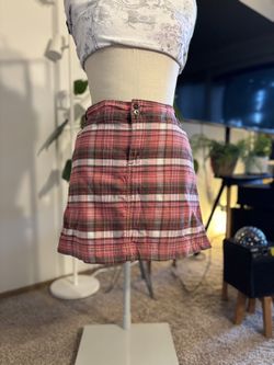 Plaid Skort 