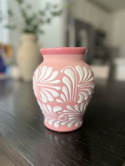 Talavera pink centerpieces