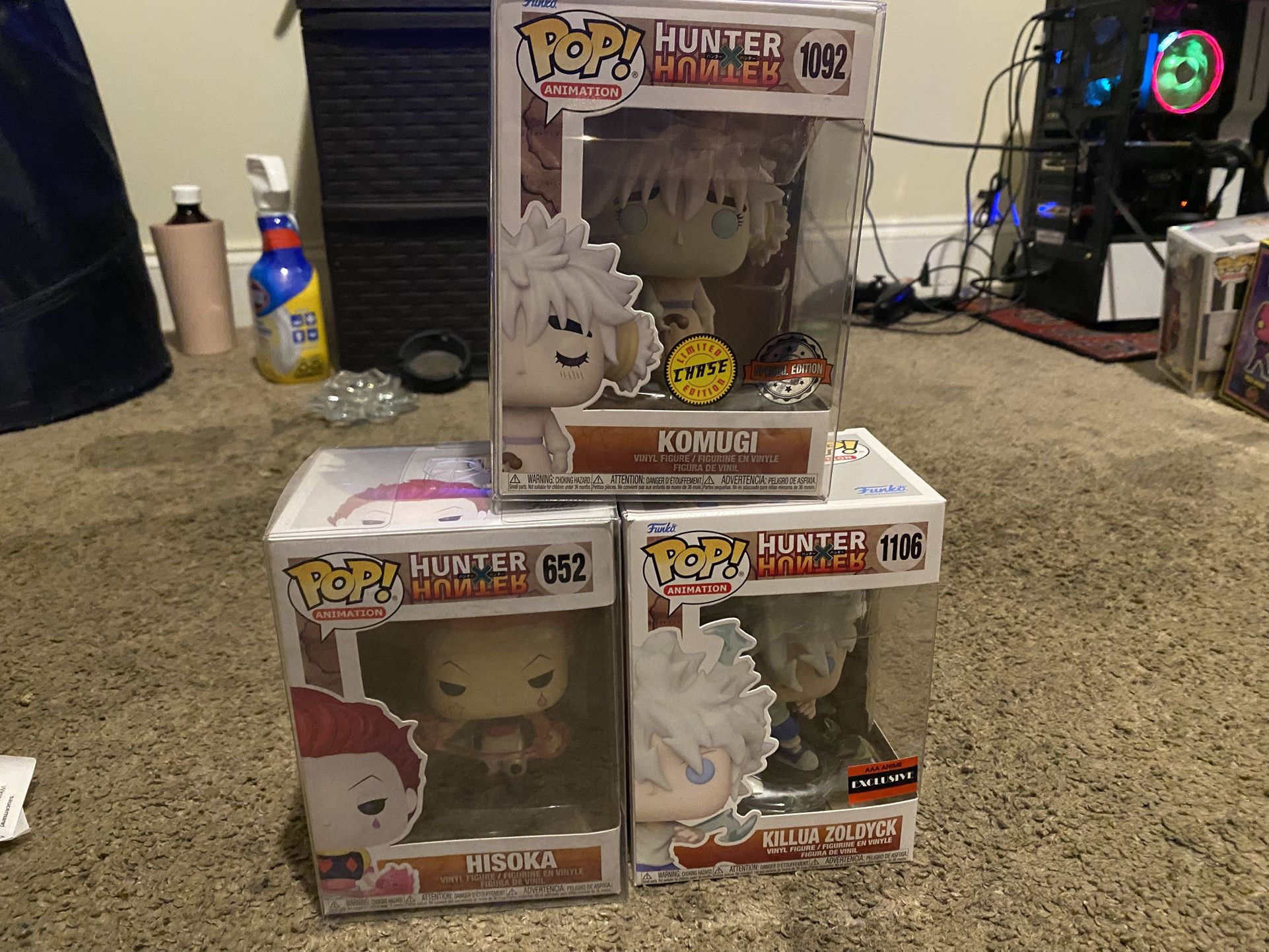 Funko Pop Lot Hunter X Hunter