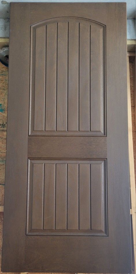Therma-Tru $700 Mahagony Exterior Fiberglass Left or Right Open 36" Door