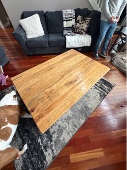 Butcher Block Coffee Table