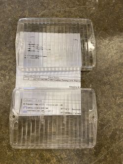1960 Cadillac deville eldorado fleetwood Parking Lens Pair NEW