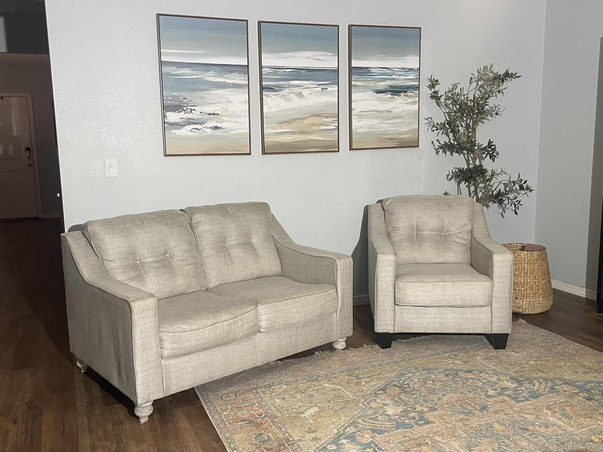 Two Sofa Set