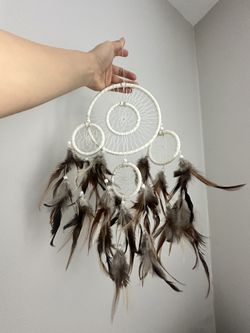 White Multi-Hoop Dreamcatcher