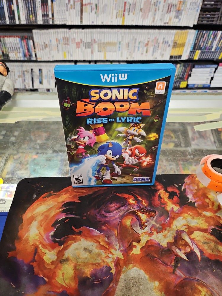 Sonic Boom Rise of Lyric Nintendo Wii U Game