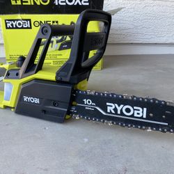 Ryobi P547 10 in. ONE+ 18 V  Chainsaw (tool Only) #2