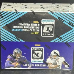 FACTORY SEALED 2025 PANINI DONRUSS OPTIC NFL RETAIL BOX In Hand