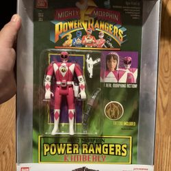 Mighty Morphin Power Rangers Pink Ranger 2018 Legacy Collection Auto New Sealed