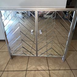 Glass Mirror Cabinet 