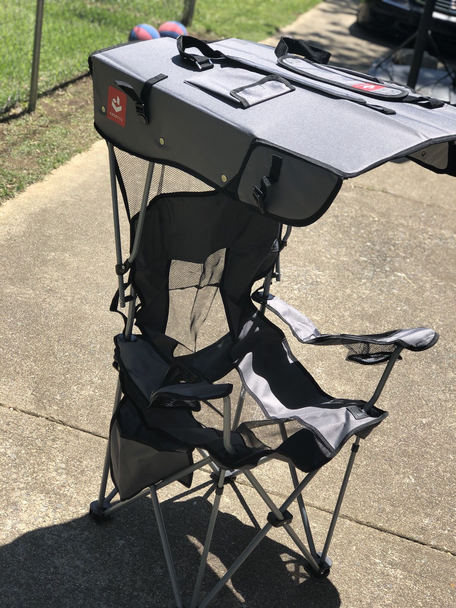 New GREY Renetto Canopy Chair 🪑 (official) New!!