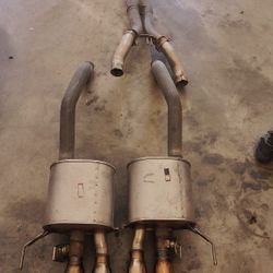 Complete Exhaust System For A C7 Corvette LT1/LT4