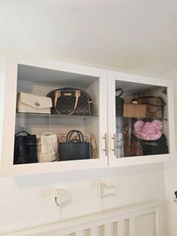 IKEA Glass Display Cabinet – Like New!