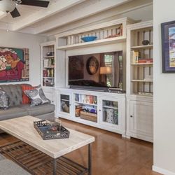 Rustic Pine Media Center