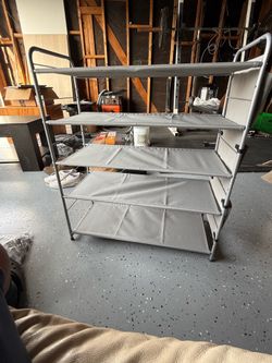 5 tier shoe rack