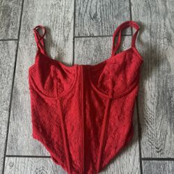 Red corset
