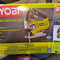 Ryobi Variable Speed jigsaw And DIABLO BLADE SET
