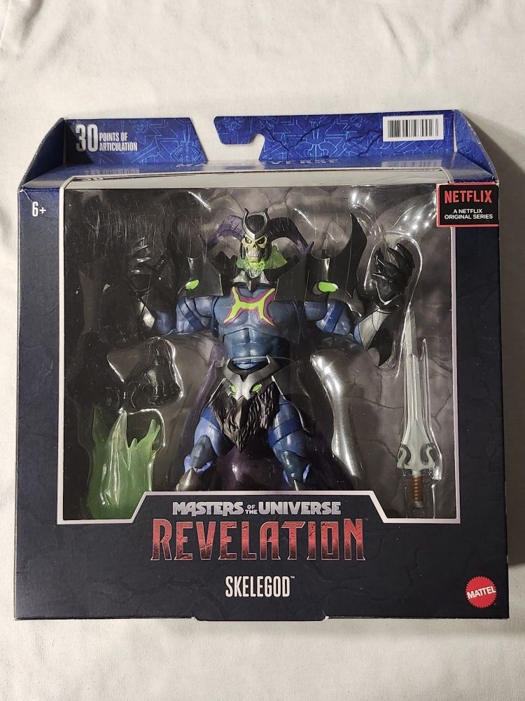 MASTERS OF THE UNIVERSE REVELATION. SKELEGOD 7" ACTION FIGURE.