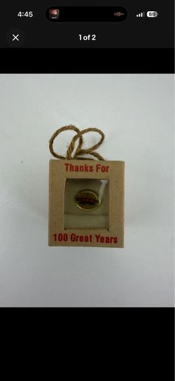 HEB Grocery Store Celebration 100 1(contact info removed) Lapel Pin San Antonio 100 Years