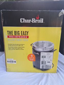 New Char Broil Oil Less Turkey Fryer. Never Used