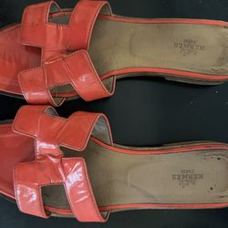 Hermes Flats Size 10