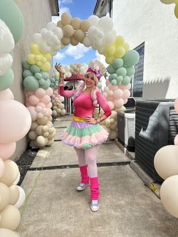 Payasita para sus evento