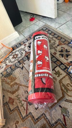 Hello kitty yoga mat