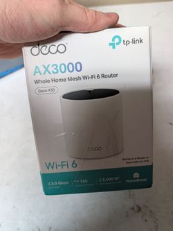 TP-Link Deco X55 AX3000 Mesh Wi-Fi 6 Router