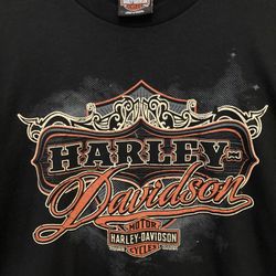New Harley Davidson SZ L Bozeman Montana , Yellow Stone T-Shirt 
