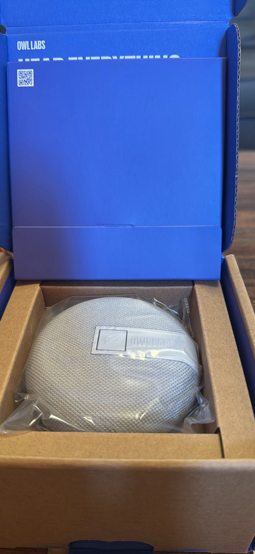 Owl Labs Expansion Mic for Meeting Owl 3 / Meeting Owl 4+: Extend Audio Reach in Larger Spaces by 8 feet (2.5 Meters) in The Direction of The mic., Gr