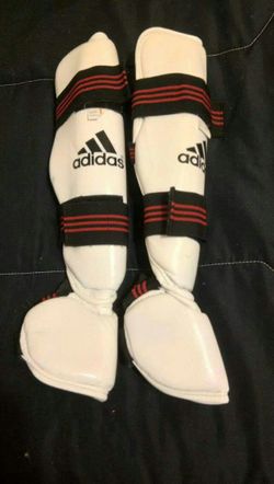 Martial Arts Adidas Vinyl Shin & Instep Guards