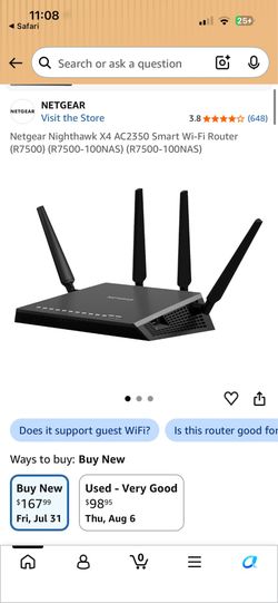 Netgear Nighthawk X4 Router
