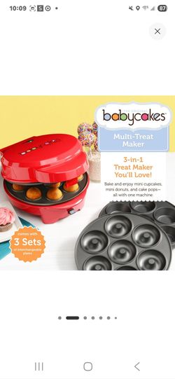 Babycakes cakepop donut maker