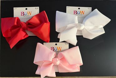 Bow Basics Hair Bows Set of 3 - New