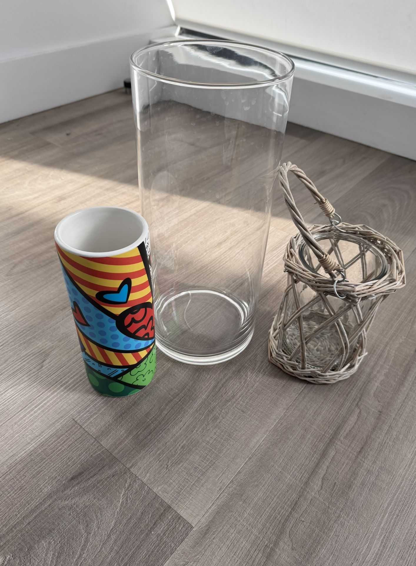 Home Decor Vase and Candle Holder Set