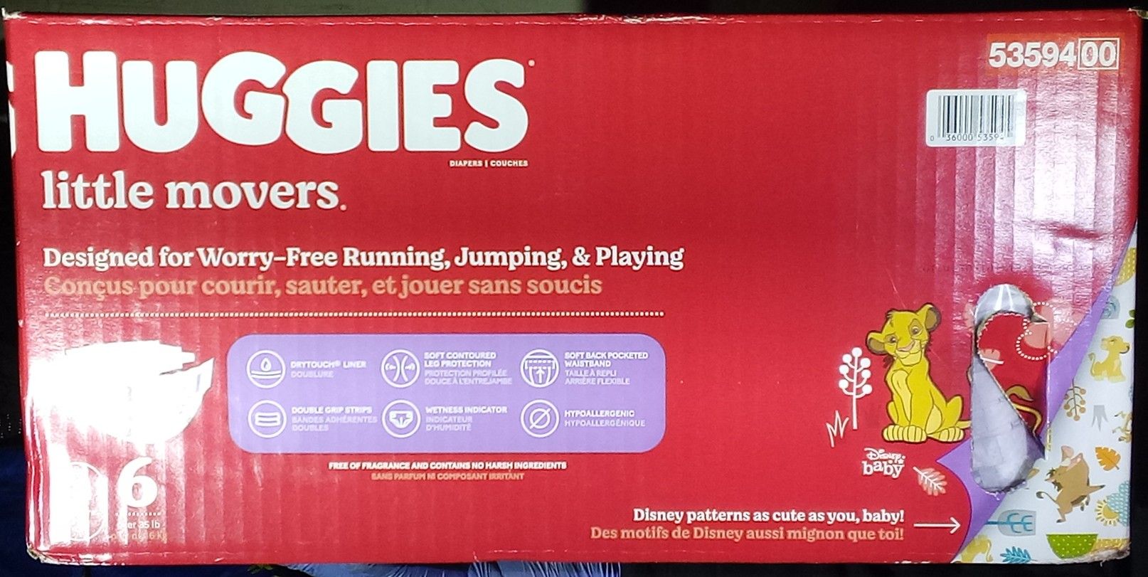 🚼HUGGIES LITTLE MOVERS PAMPERS