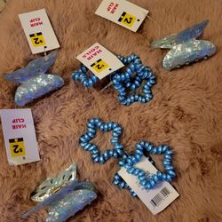 Girl's Hair Clips & Coils