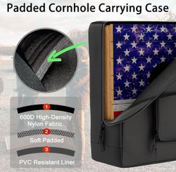 Cornhole Carrying Case Fits 4' x 2' Regulation Size Board