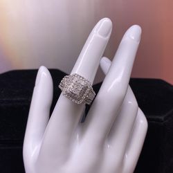 14K Cluster Ring 
