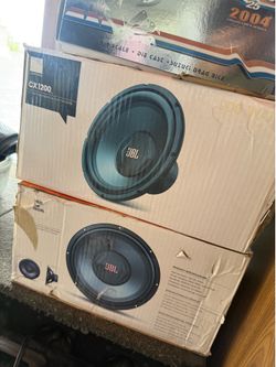 JBL CX1200 car subwoofers