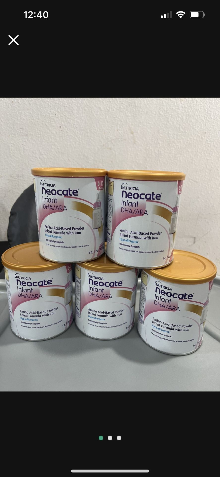 neocate nutricia 20$