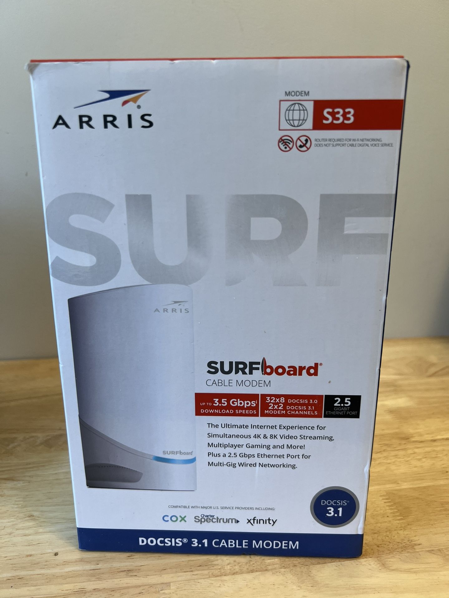 Arris Surfboard S33 Modem