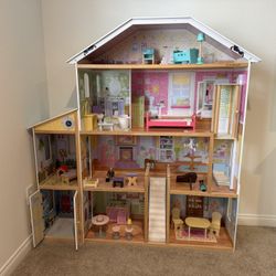 KidCraft Wood Wooden Doll House