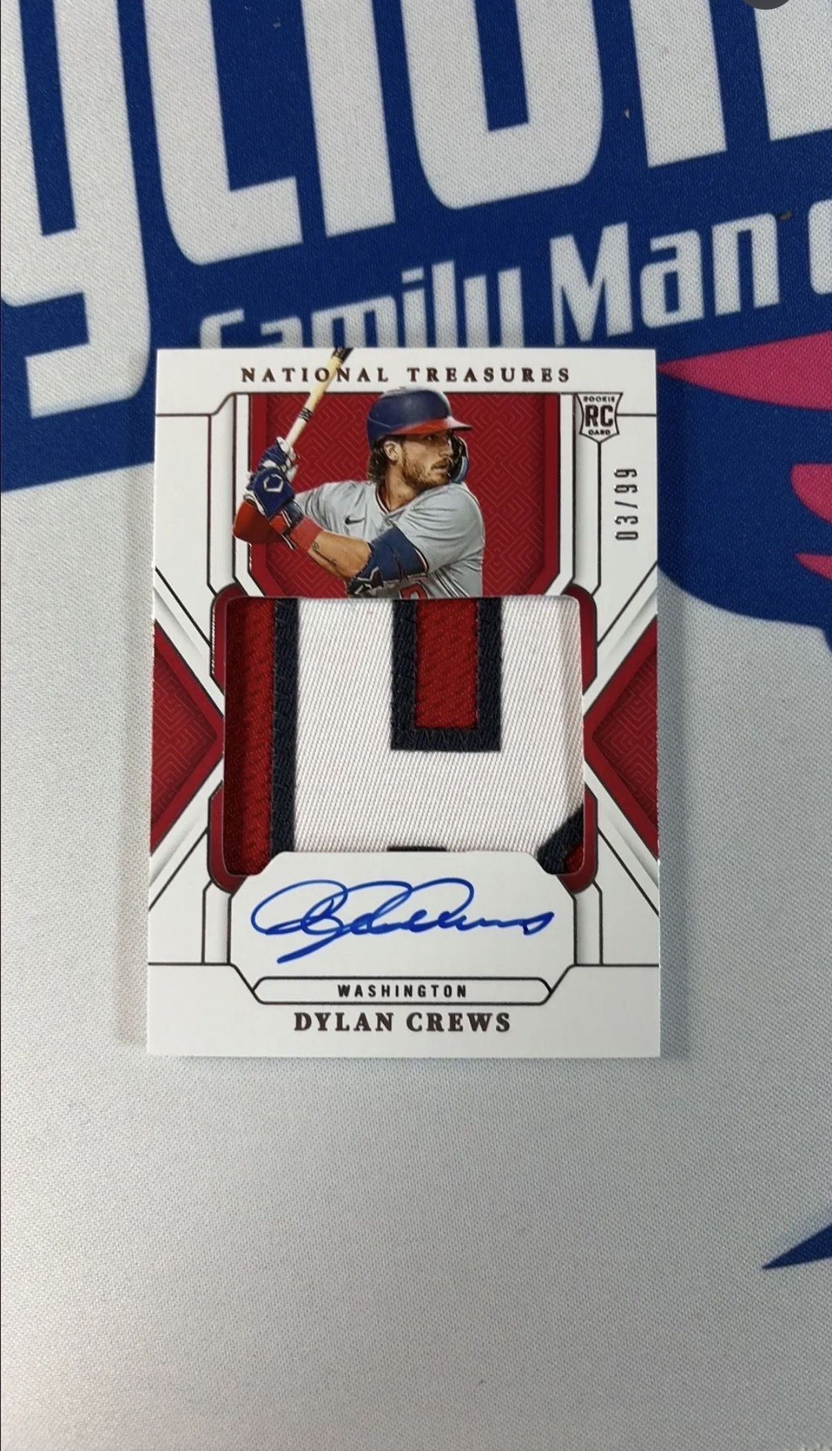 2025 National Treasures - Dylan Crews RPA JN 3/99