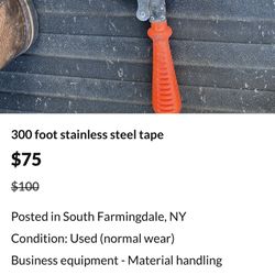 Stainless Steel Tape Measure