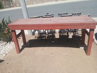Bar Table with Stools