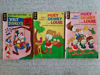Vintage Gold Key Disney Comics