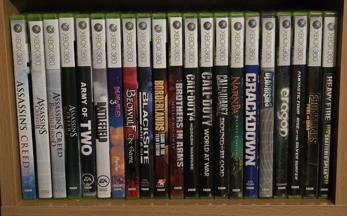 Xbox 360 Games (prices Vary)