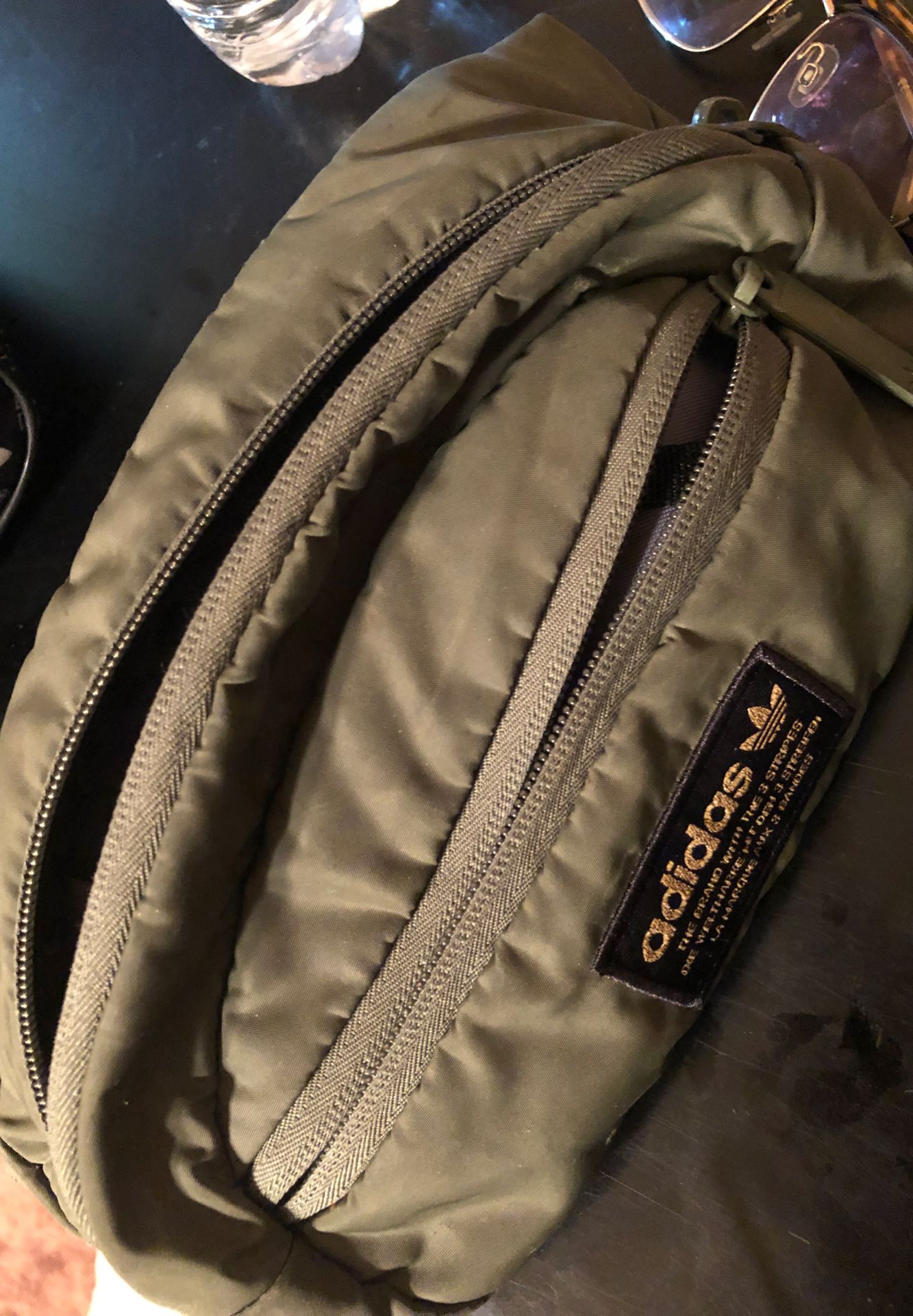 ADIDAS FANNY PACK OLIVE GREEN