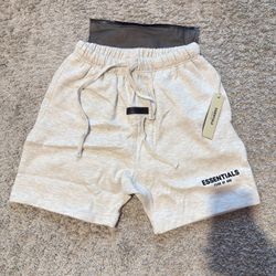 Light Gray Essential Shorts