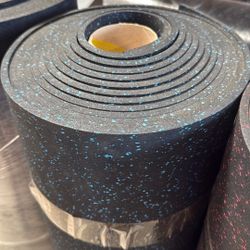 RUBBER FLOORING GYM FLOOR - COMMERCIAL GRADE! Heavy Duty Indestructible, Better Than Horse Stall Mats